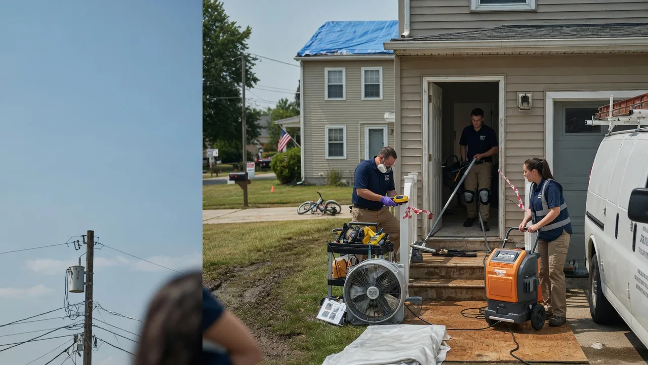 Water Damage Repair in Youngsville, LA near me